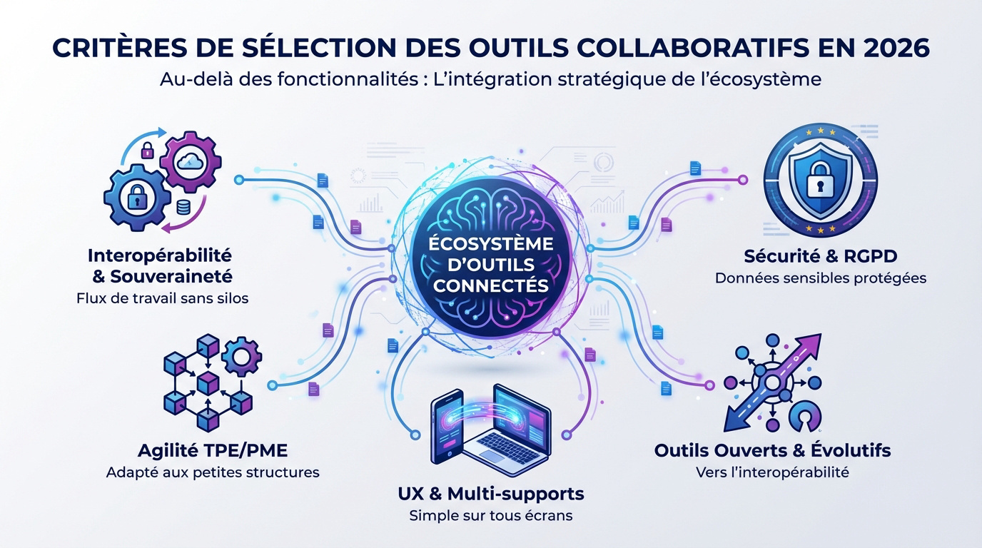 Critères de sélection 2026 : sécurité, interopérabilité et mobilité.