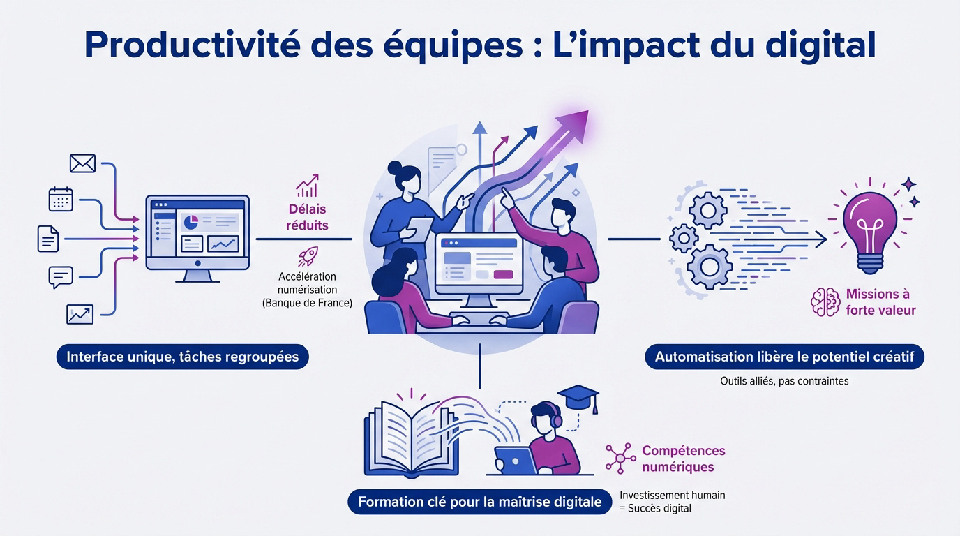 Productivité digitale des équipes