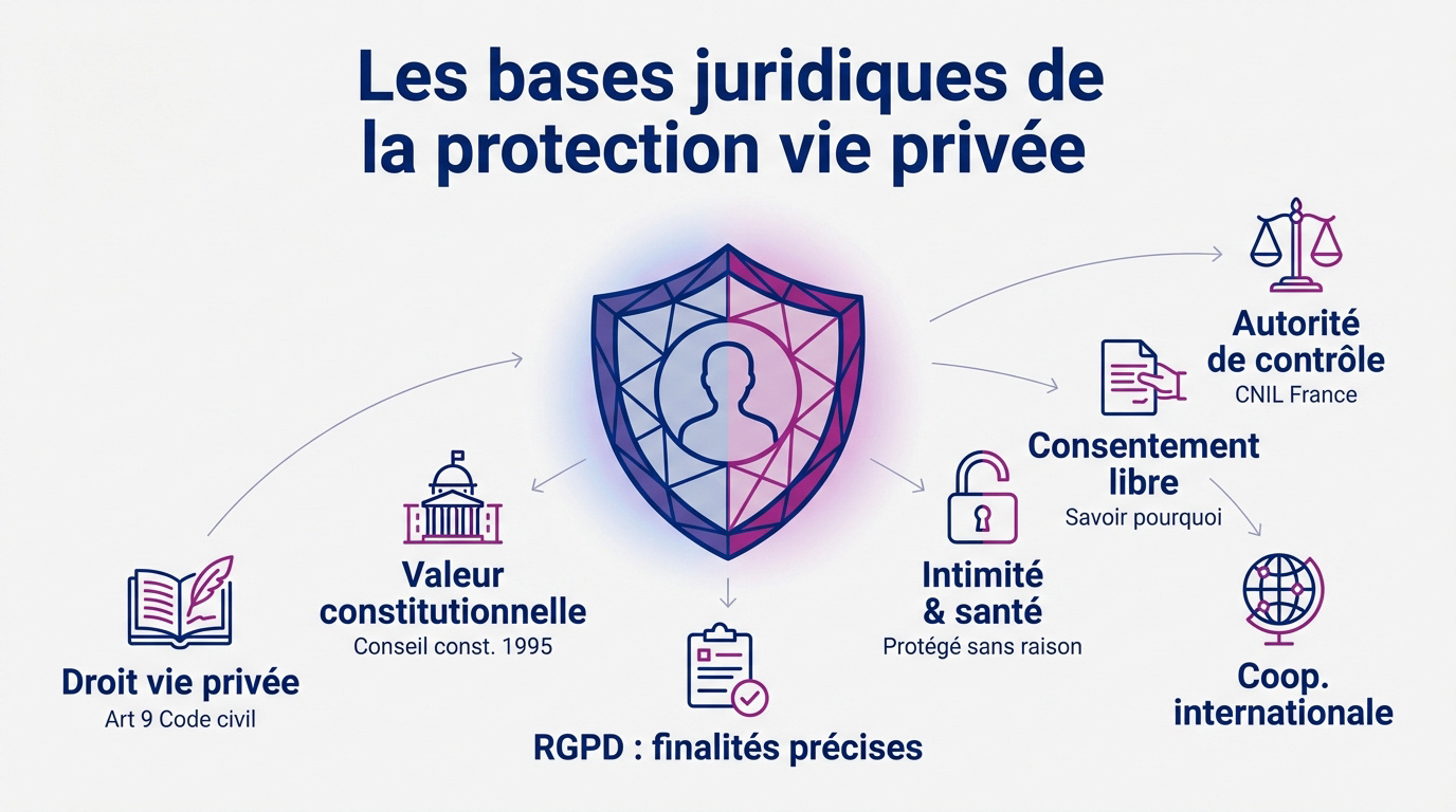 Bases juridiques et protection des données