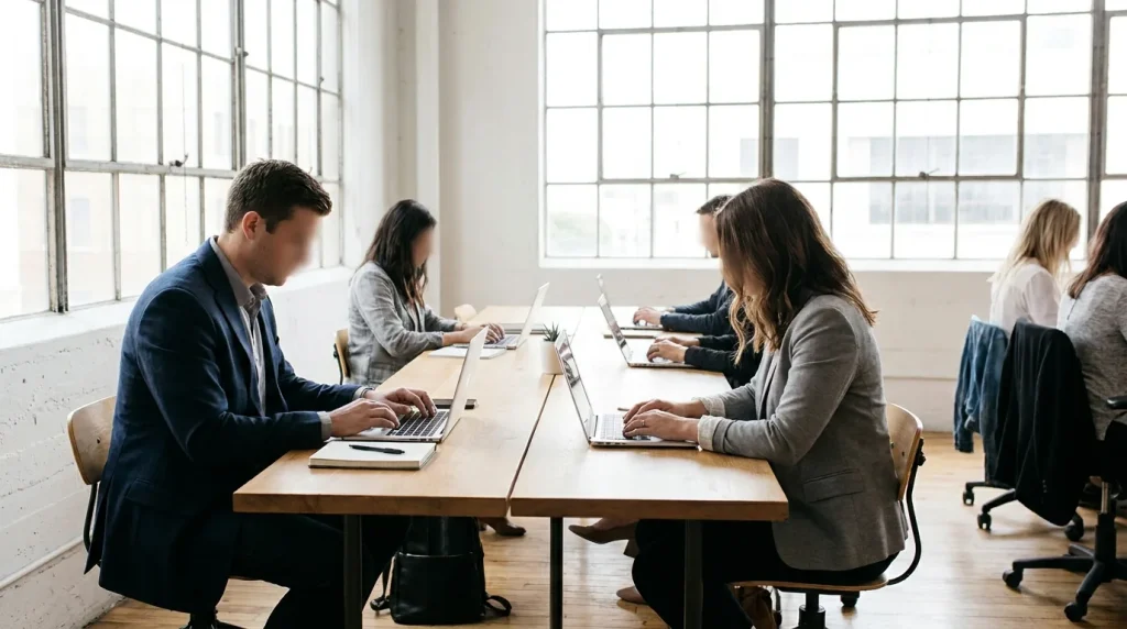 Interface de code source ouvert avec fichiers et dépôt collaboratif