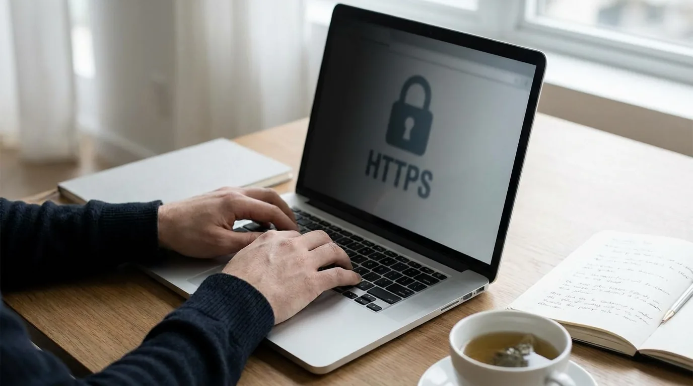 Cadenas numérique et écran illustrant les notions fondamentales de sécurité internet