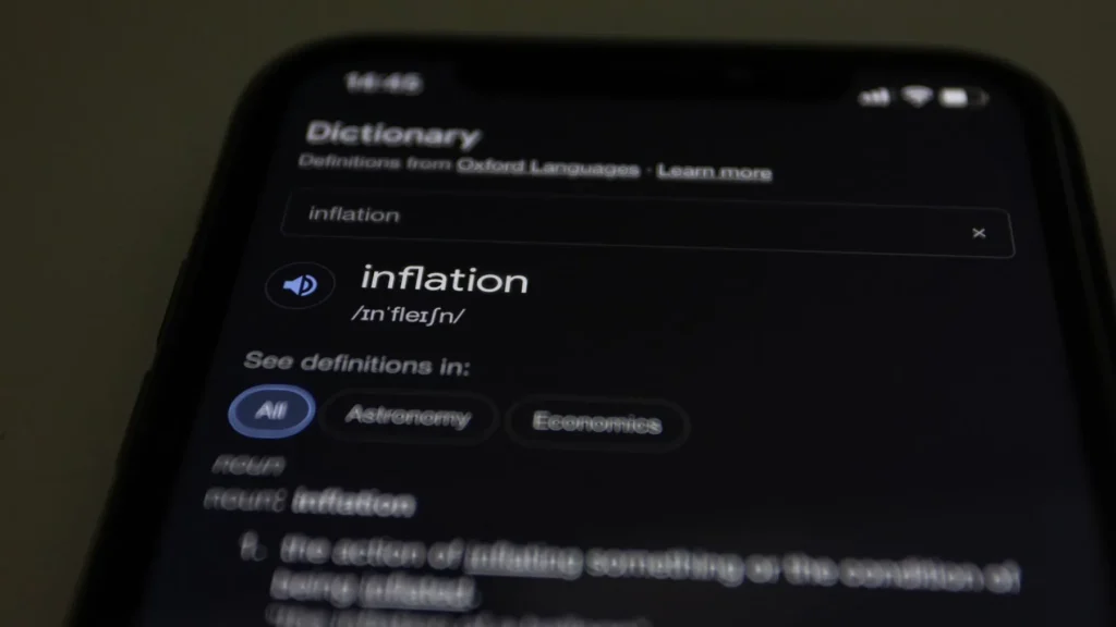 Écran affichant l'historique de navigation et les données collectées lors de la consultation de sites web